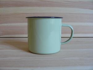 Taza esmaltada Verde menta